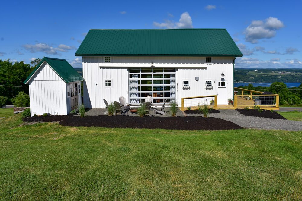 Vineyard Guest Barn interior